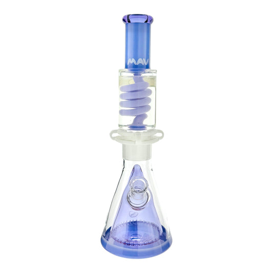 OS90 oversized Slitted Pyramid Beaker Freezable Coil System purple
