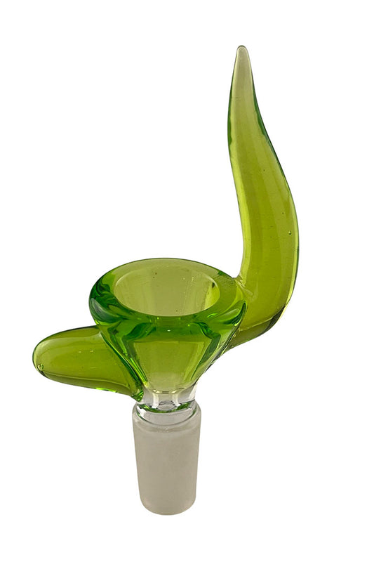 14MM Ooze Green Horn Bowl