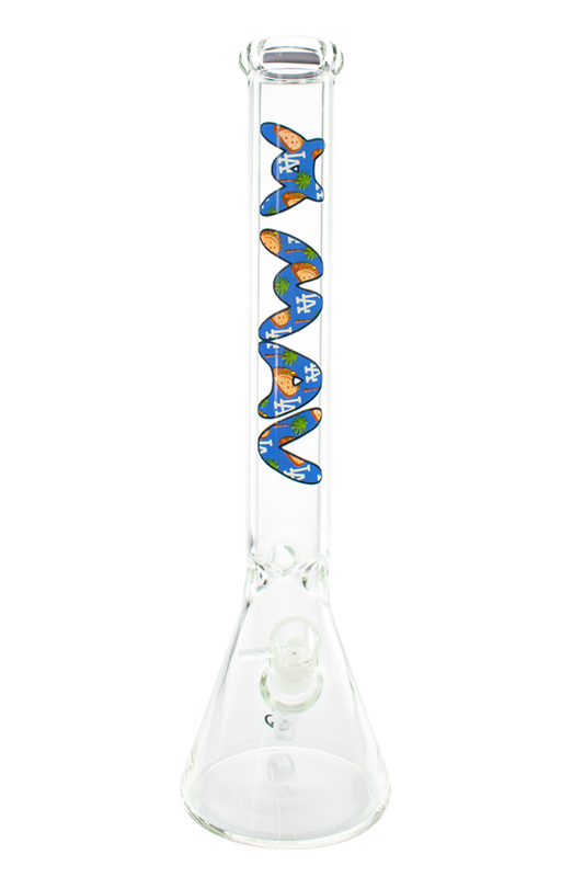 18" Top City special slab Beaker Bong collection