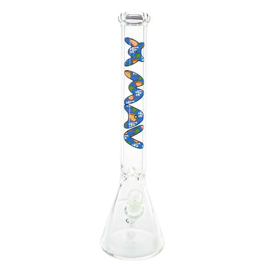 18" Top City Beaker Bong