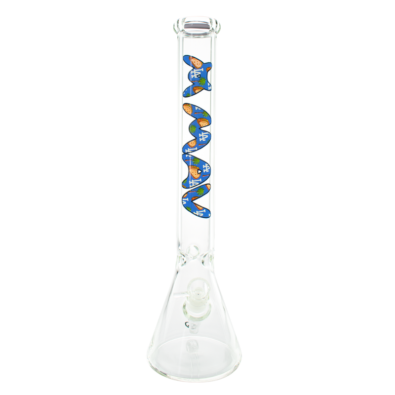 18" Top City special slab Beaker Bong collection