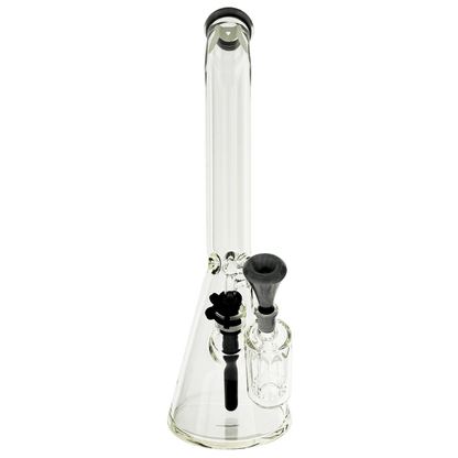 18" x 9mm color top beaker Bong bent neck + Ash Catcher Combo