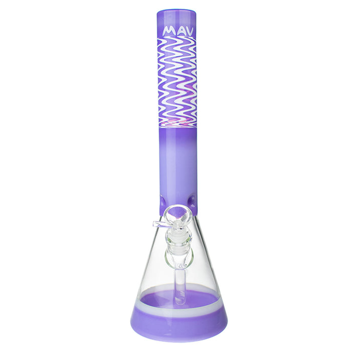 Purple and White