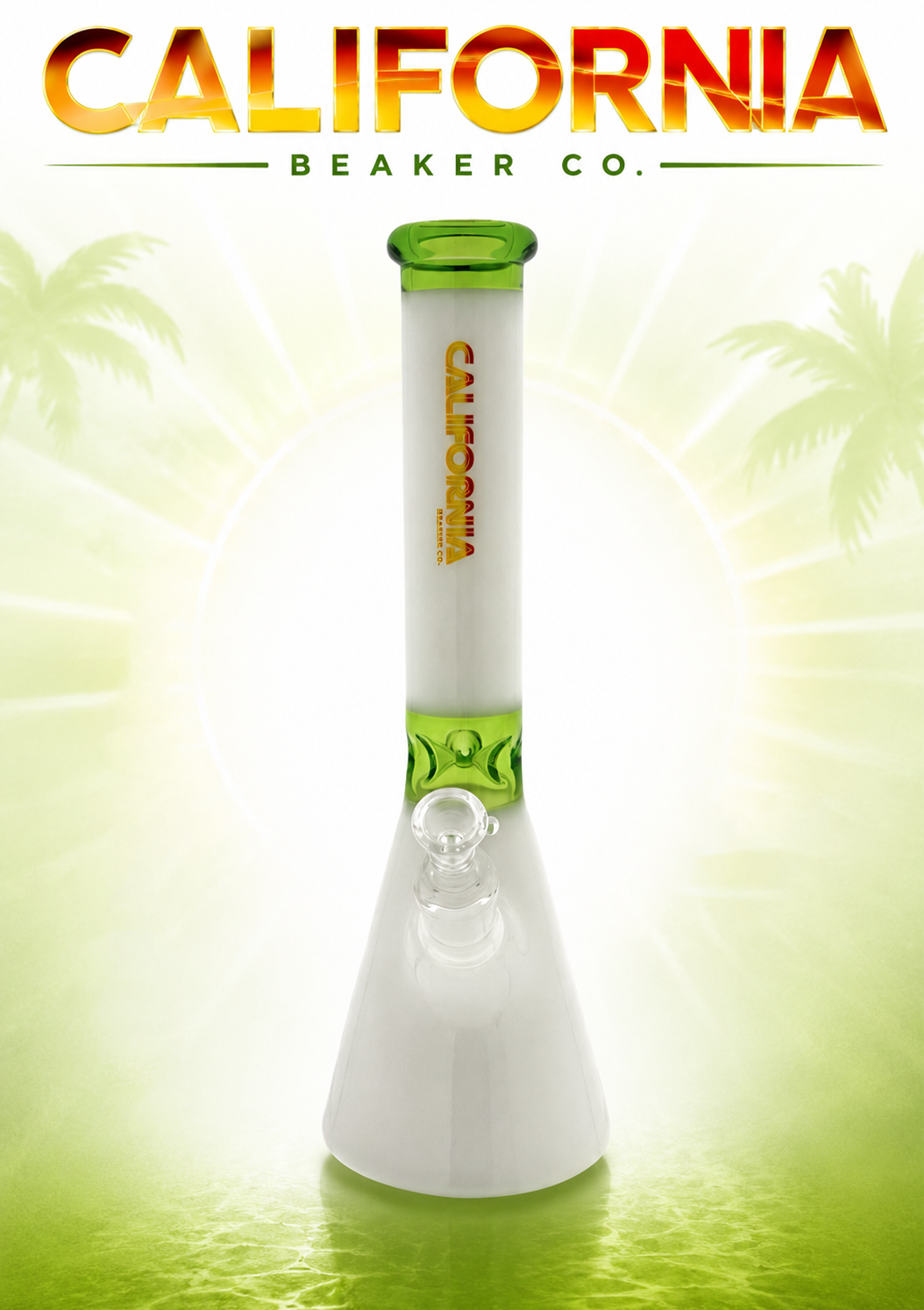 CALIFORNIA BEAKER COMPANY 13" beaker bong
