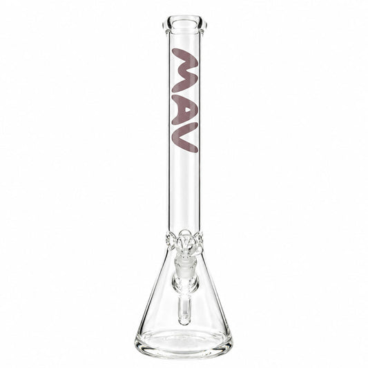 18" Classic Beaker Bong - Eggplant Purple
