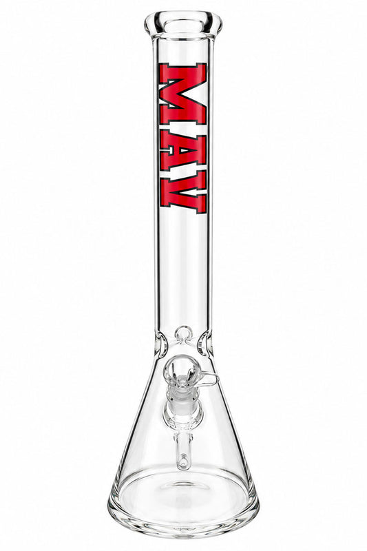 18" Classic Beaker Bong - VARSITY GA Edition