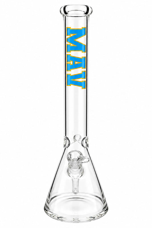 18" Classic Beaker Bong - VARSITY UCLA Edition