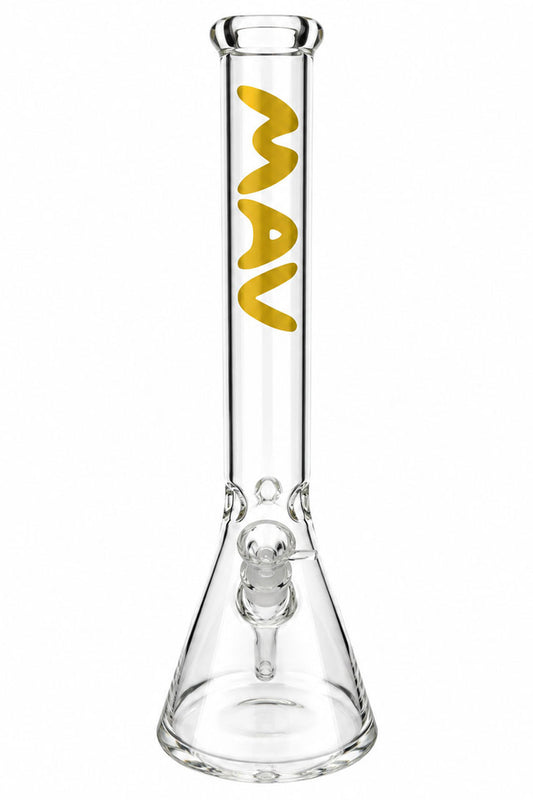 18" Classic Beaker Bong - Banana Yellow