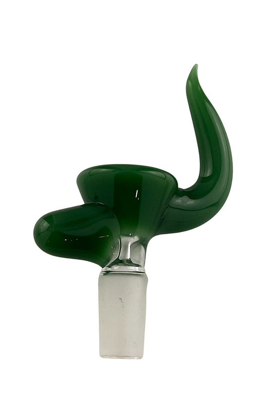 14MM Forest Green Horn Bowl