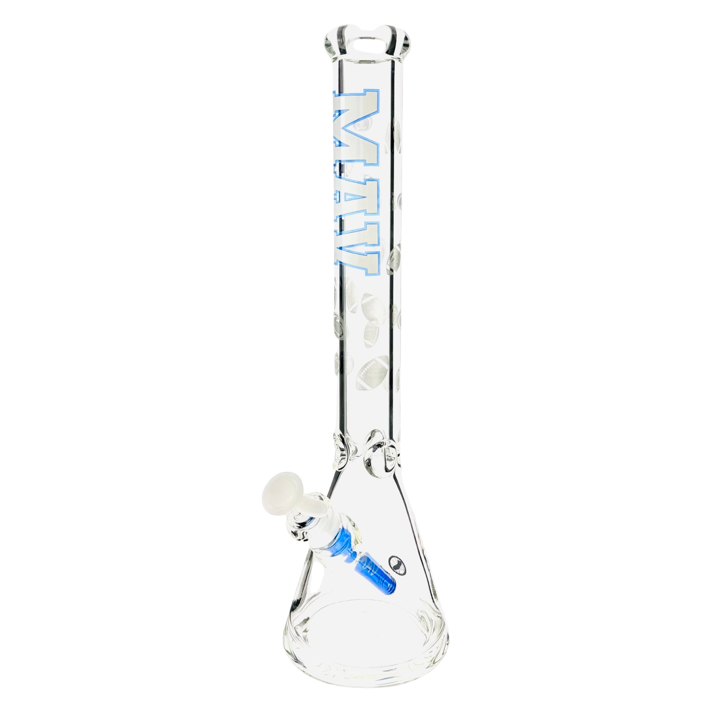 18" X 9MM ONE OF ONE penn state uni football bong