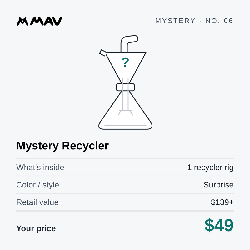 Mystery recycler card - $49, retail value $139+