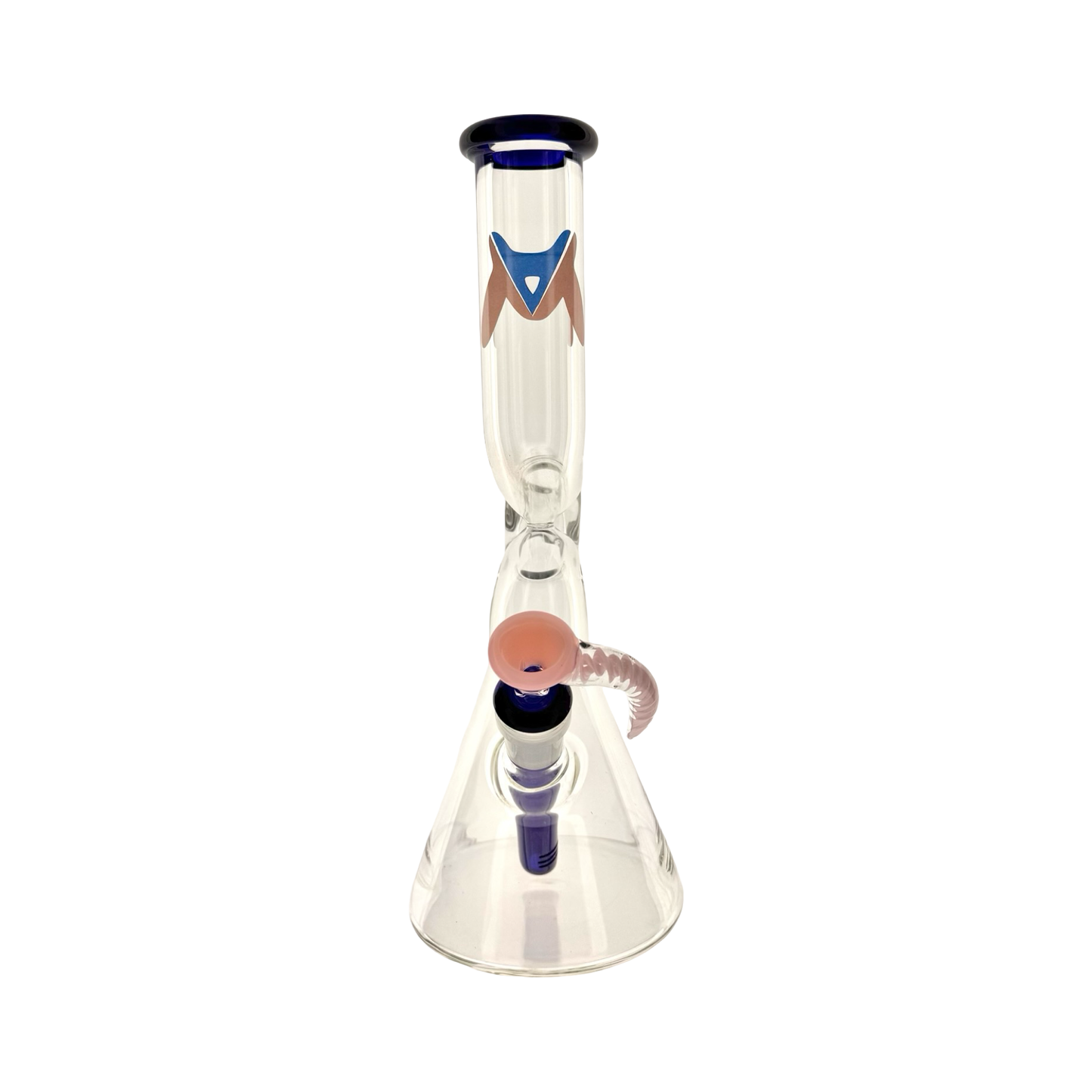 12" footer zigger loop Beaker Bong 1 of 1 limited