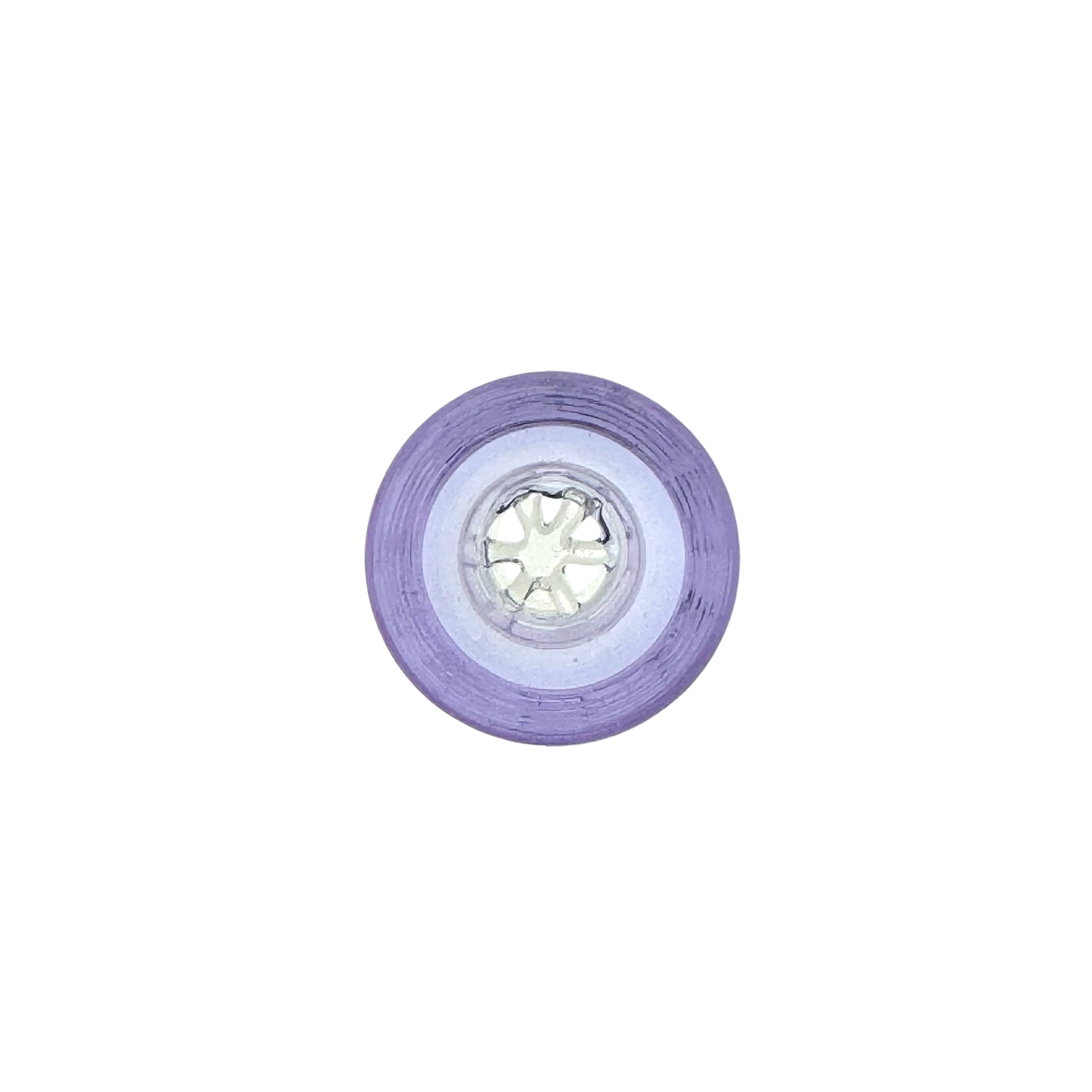 19MM Snow Screen Bowl Purple Trans