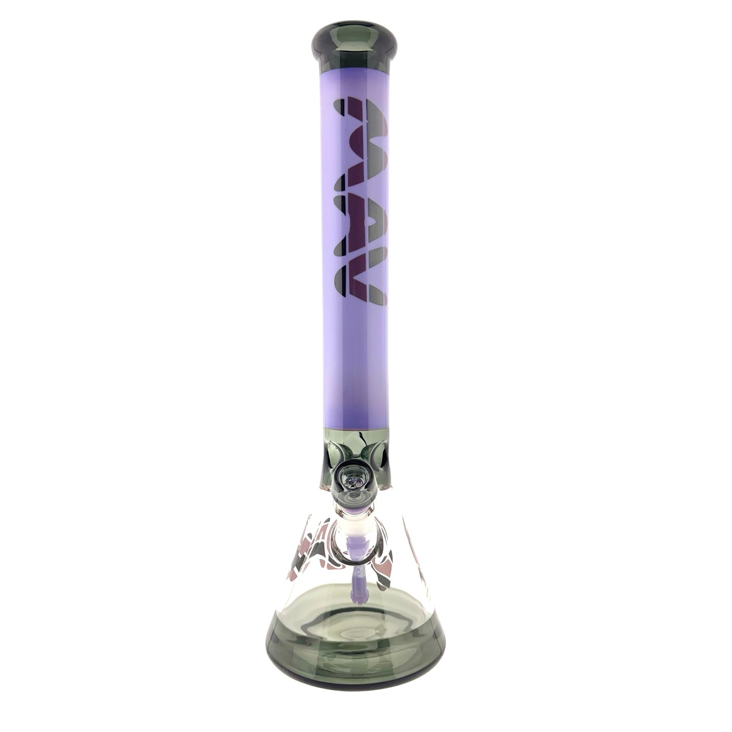 hermosa resurgence 18" Full purple smoke mixer Beaker Bong 1 of 1