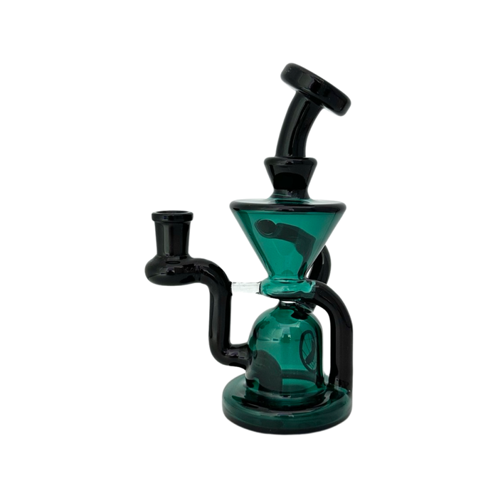 Teal & Black