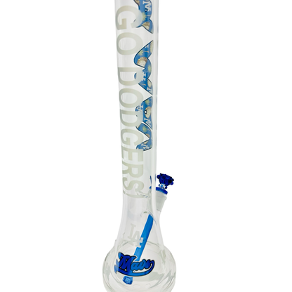 18" Bat Bong One of One MAVs Go Dodgers Laser Bong Ball World series 2025 Champions !