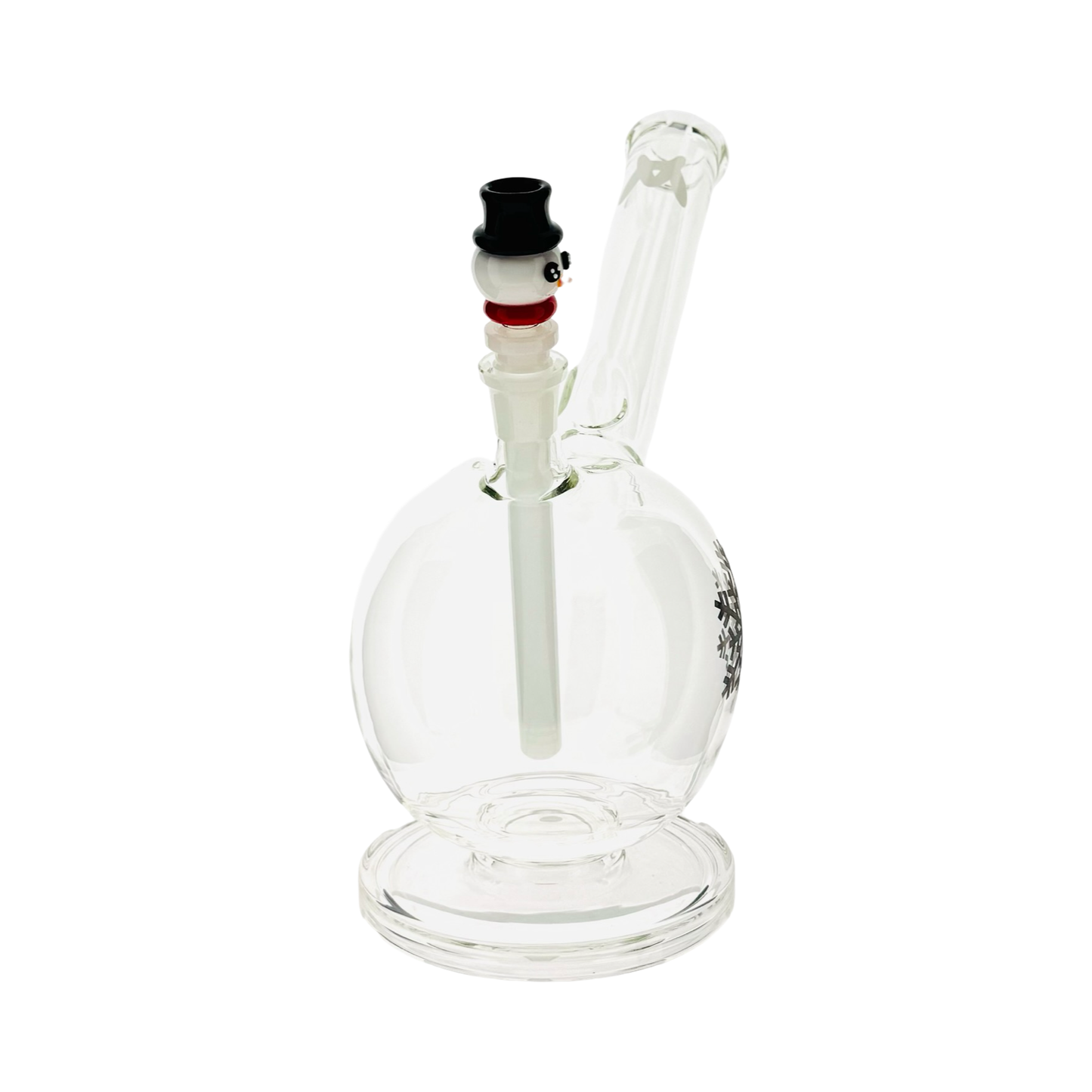 15" bubble base laidback angled neck bong frosty 1 of 1 empire glassworks collab