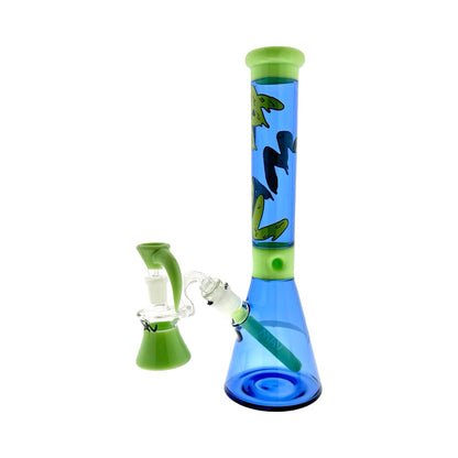12" X 5MM ONE OF ONE beast drip beaker bong