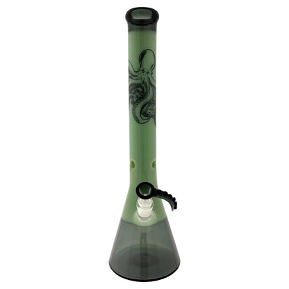 18" X 5mm Kraken 2 Tone Sleeve Beaker Bong