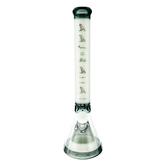 Hieroglyph MAV Glass Pyramid Laser Beaker Bong