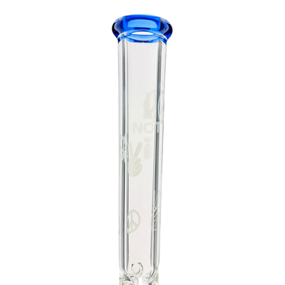 18" X 9MM ONE OF ONE peace and Love Special Beaker Bong
