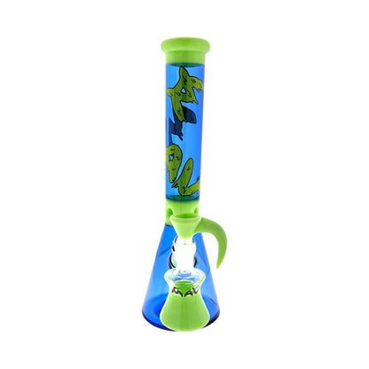 12" X 5MM ONE OF ONE beast drip beaker bong