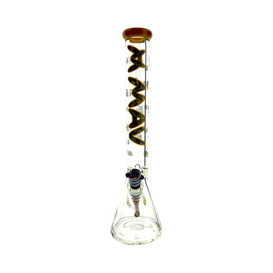 18" X 9MM ONE OF ONE no tanks Special Beaker Bong