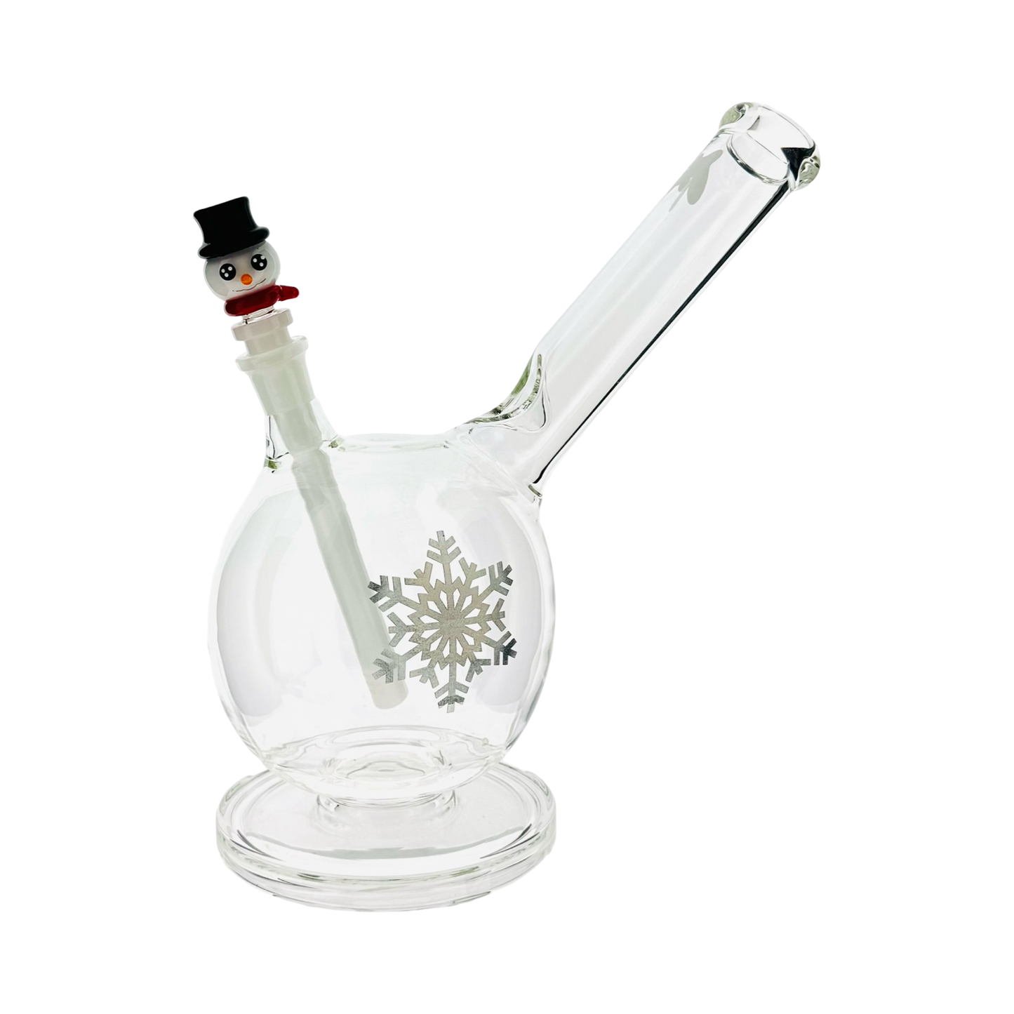 15" bubble base laidback angled neck bong frosty 1 of 1 empire glassworks collab