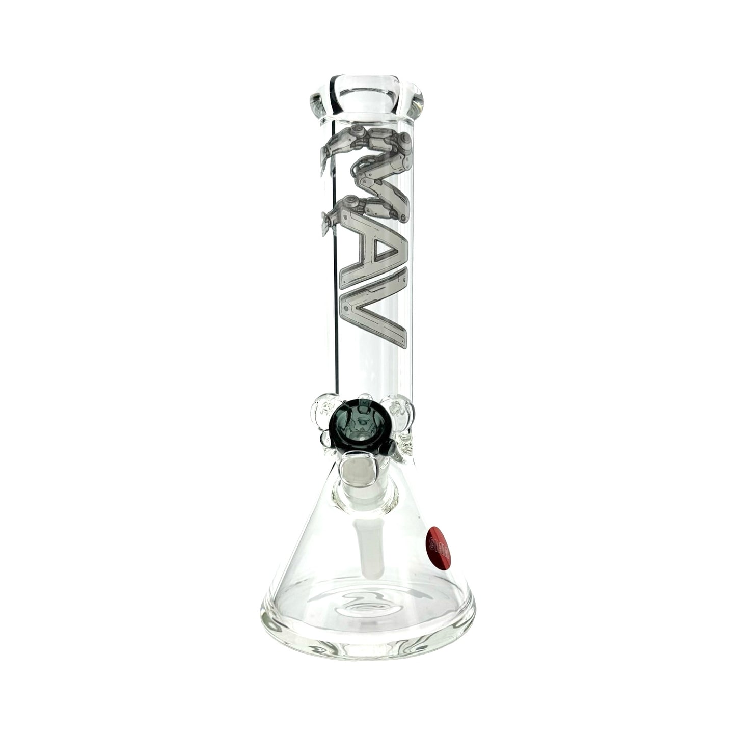 12" x 9mm the bots are coming Classic Beaker Bong