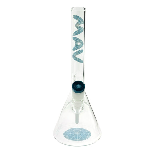 MANDALA blue 17" Massive Beaker Base Bong