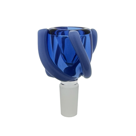 14MM Glazed Bowl Blue