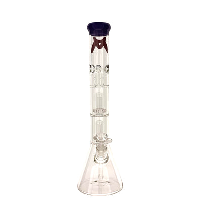 18" Double UFO Beaker Bong