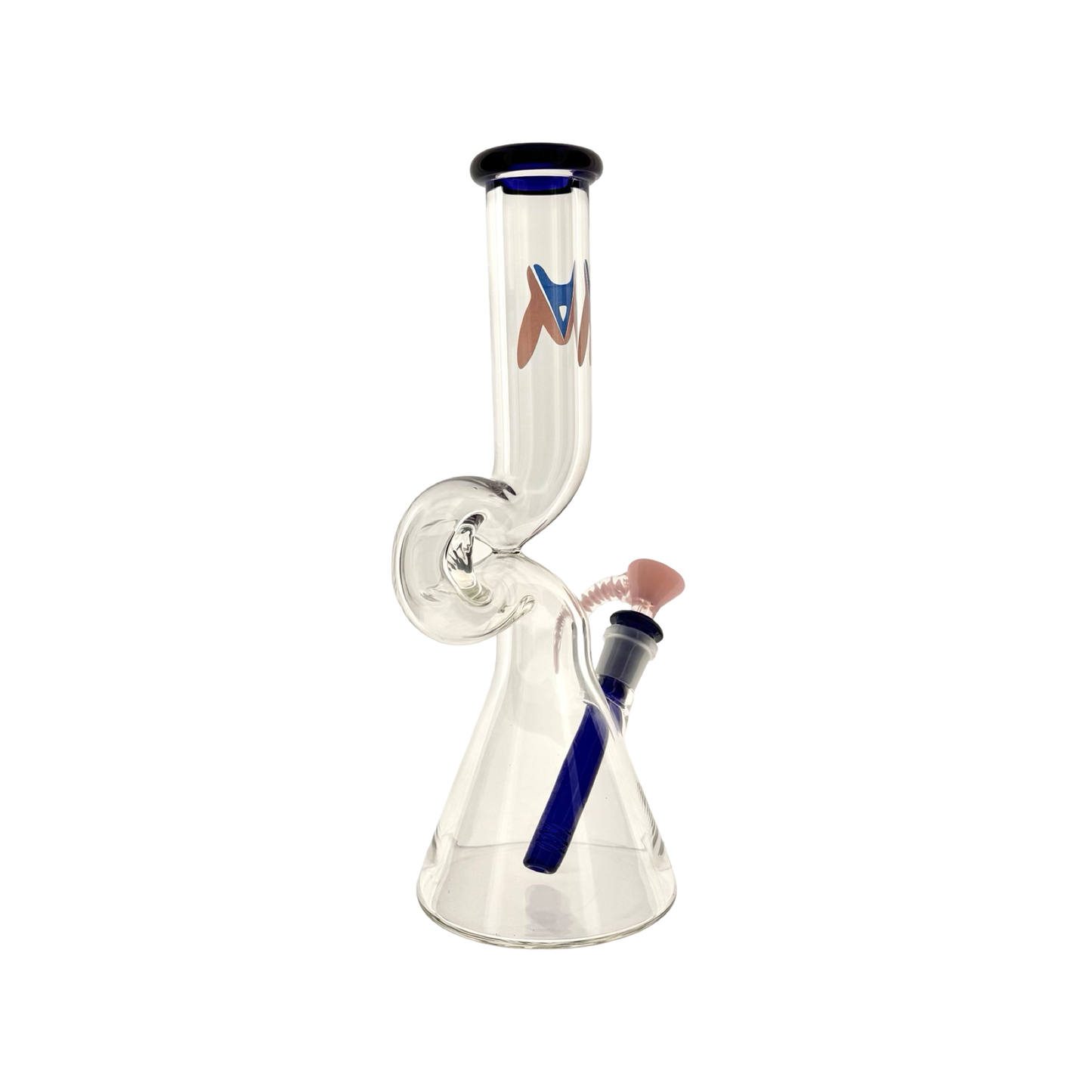 12" footer zigger loop Beaker Bong 1 of 1 limited
