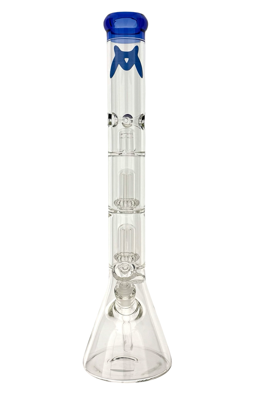 18" Double UFO Beaker Bong