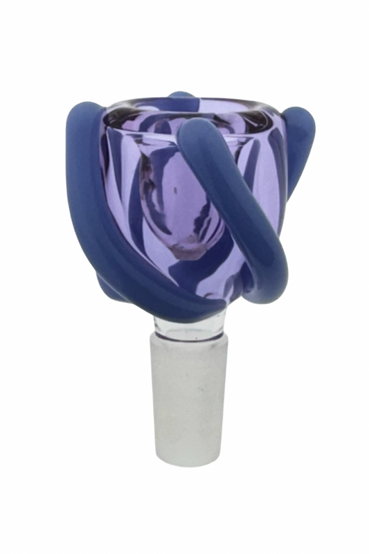 14MM Glazed Bowl Purple
