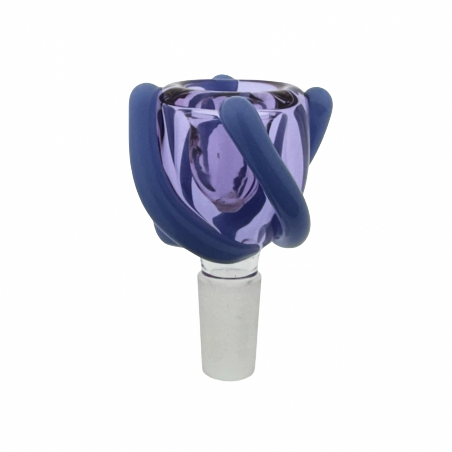 14MM Glazed Bowl Purple