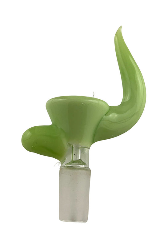 14MM Slime Green Horn Bowl