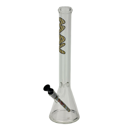 18" 5mm Classic Beaker Bong WigWag Stem Match