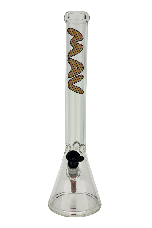 18" 5mm Classic Beaker Bong WigWag Stem Match