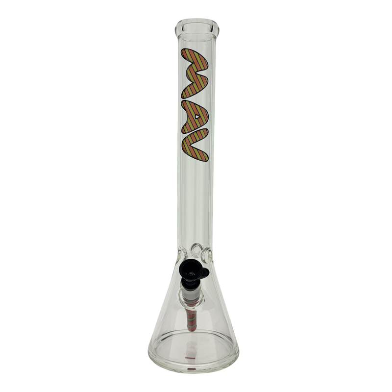 18" 5mm Classic Beaker Bong WigWag Stem Match