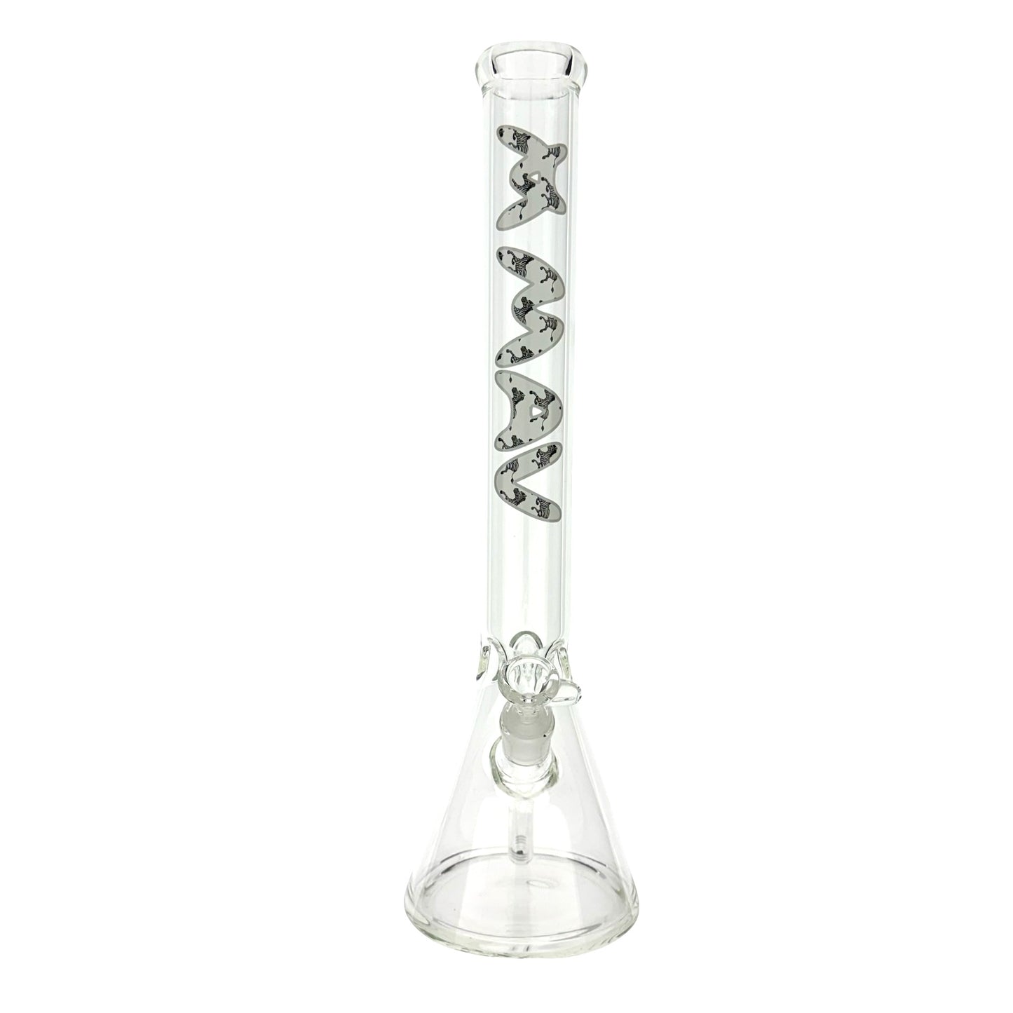 18" MAV Specialty Decal Logo Beaker Bong