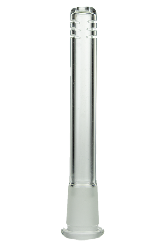 4" Clear Downstem 19mm fit to 14mm OG