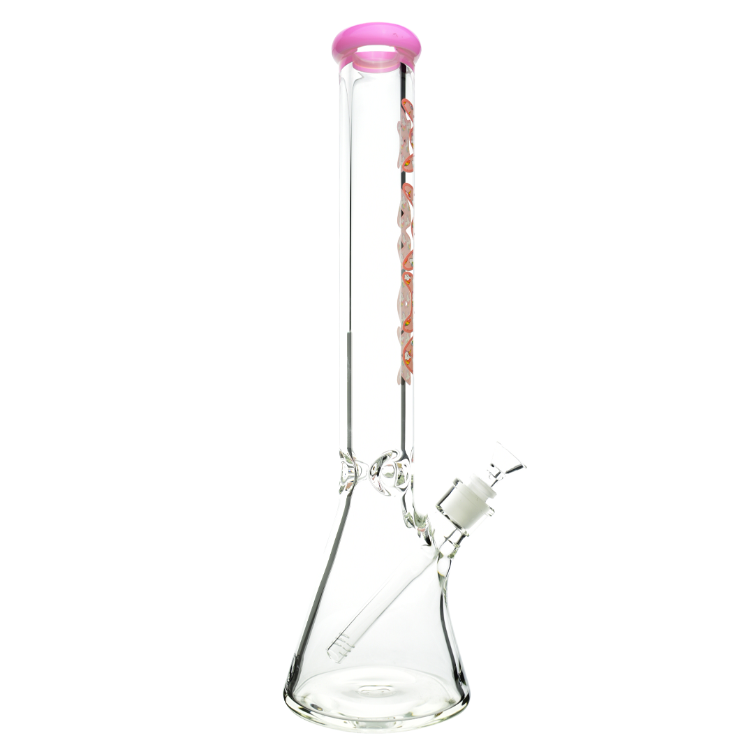 18" x 9mm Pink Unicorn Specialty Slab Beaker Bong
