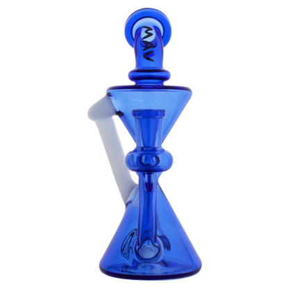 ink-blue and white