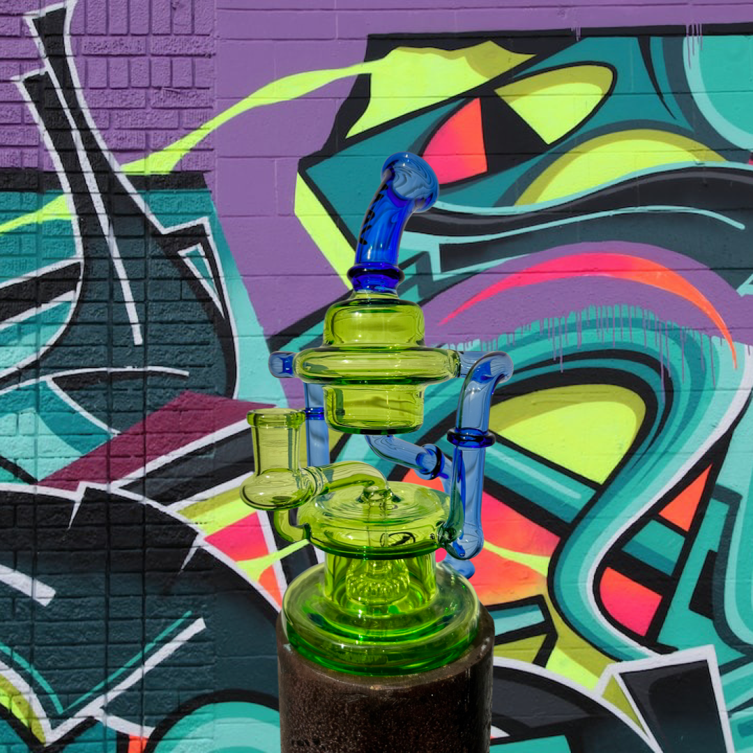 blue and ooze