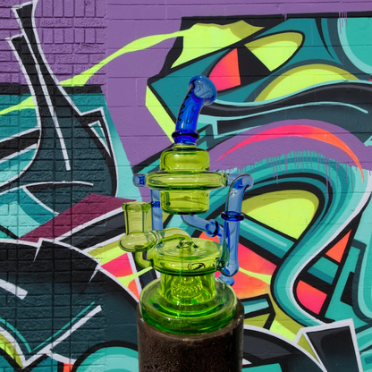 blue and ooze