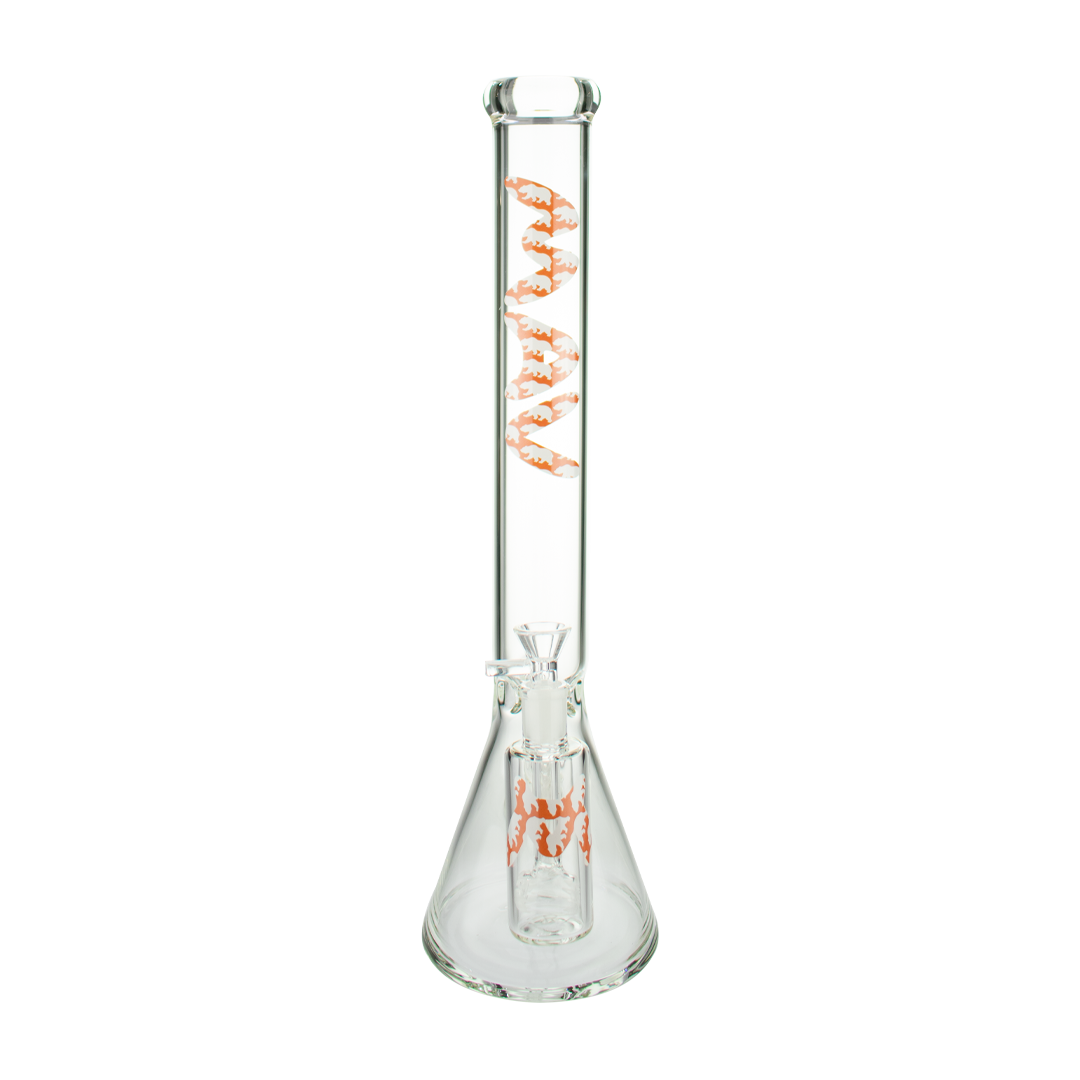 18" x 5mm Cali Bear Specialty Slab Beaker Bong + Ash Catcher Combo