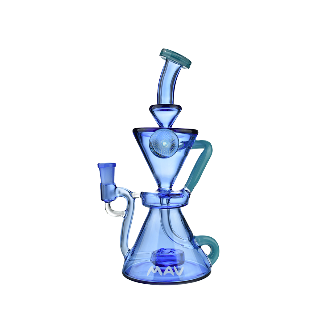 the beverly subtl collab hourglass recycler blue