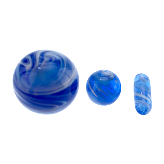 Terp Slurper Marble Set Blue