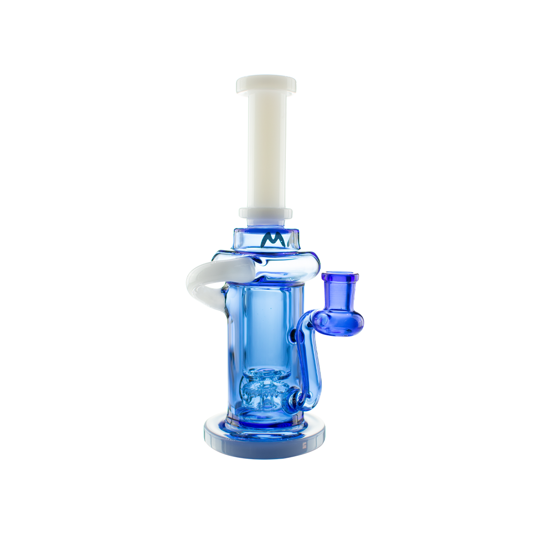 white and ink blue